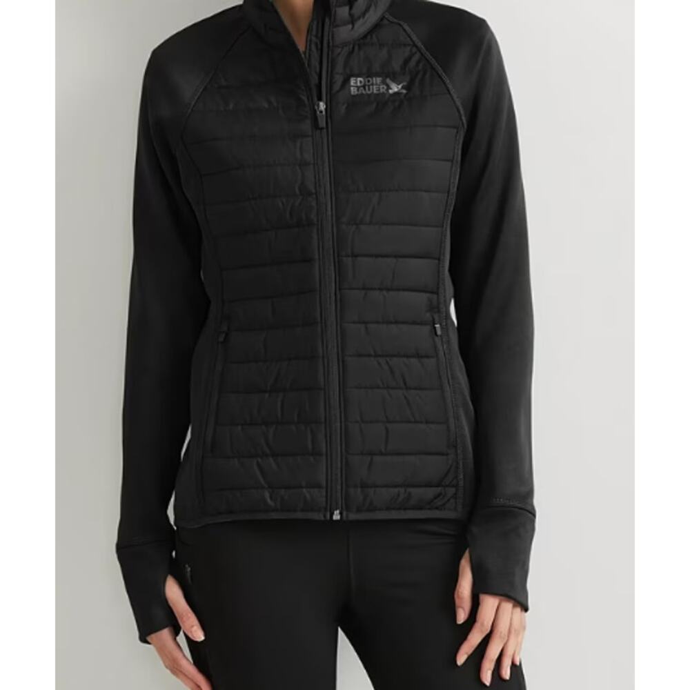 Eddie Bauer Women's Emberlite Hybrid Jacket Black XXL